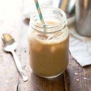 Milk and Honey Iced Coffee and a giveaway for a beautiful Nespresso Virtuoline System | pinchofyum.com