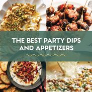 Best party dips and appetizers.