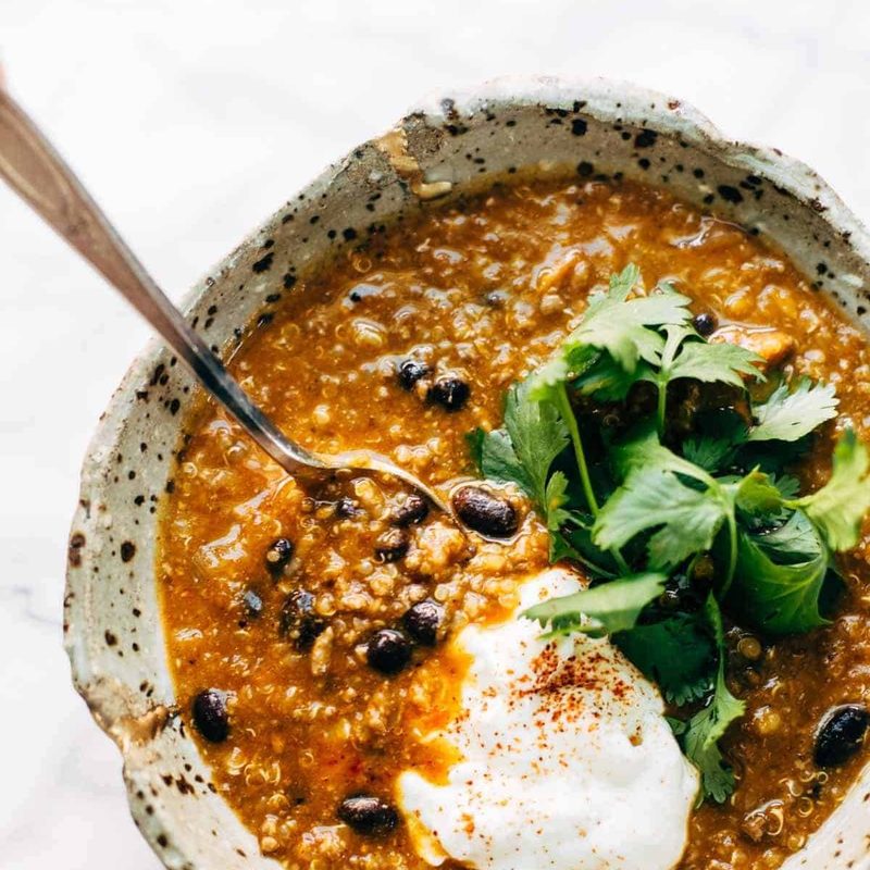 A picture of Rockin' 5 Ingredient Sweet Potato Turkey Chili